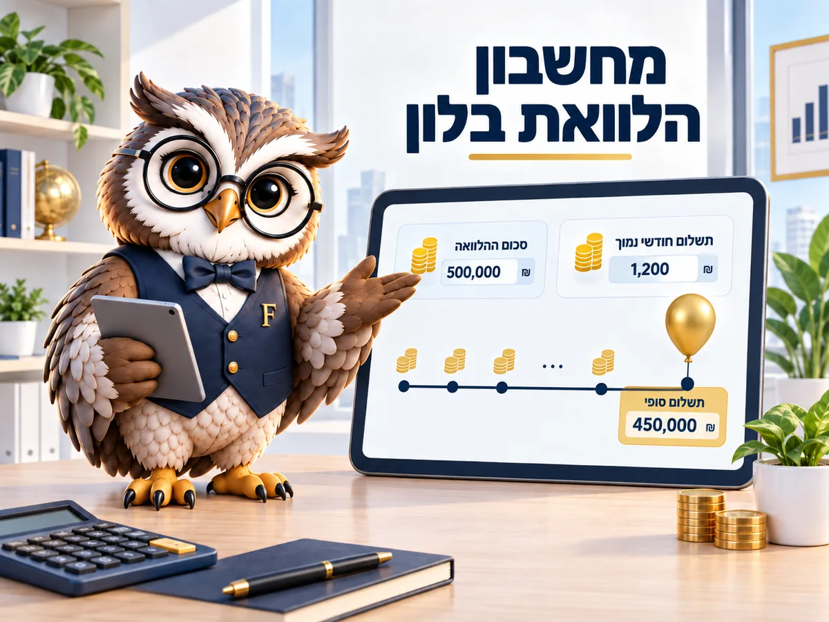מחשבון הלוואת בלון: בלון חלקי מול בלון מלא