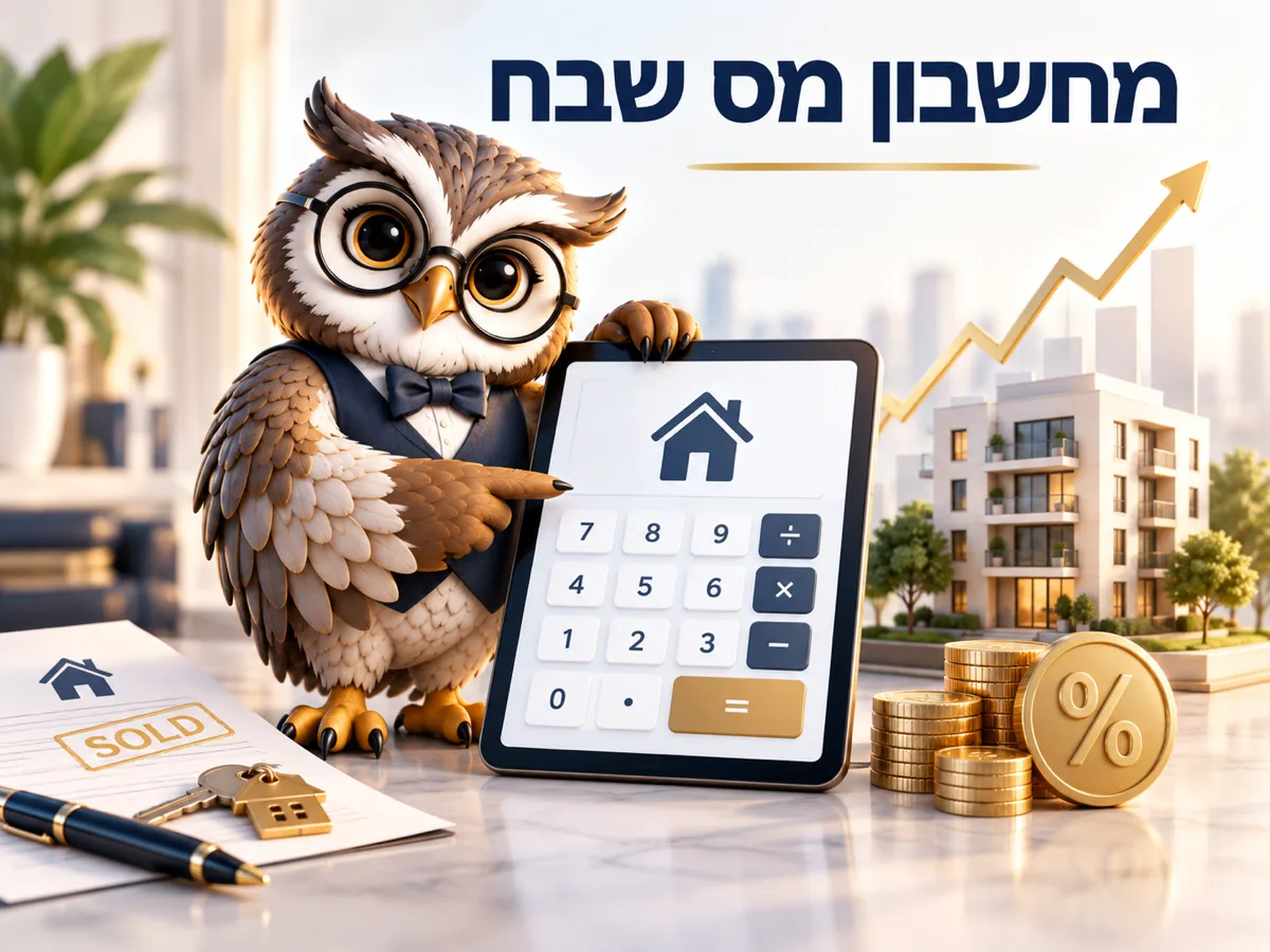 מחשבון מס שבח: כמה תשלמו במכירת דירה
