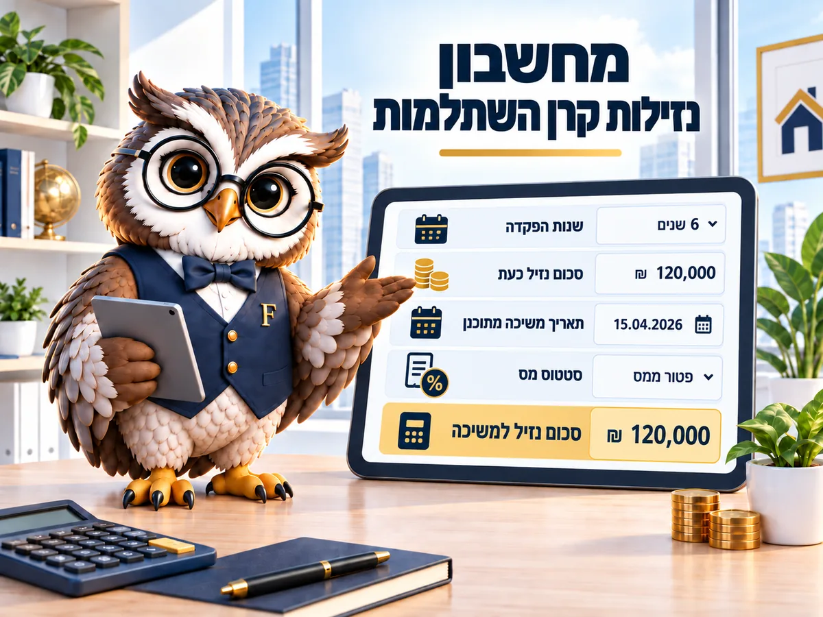 מחשבון נזילות קרן השתלמות