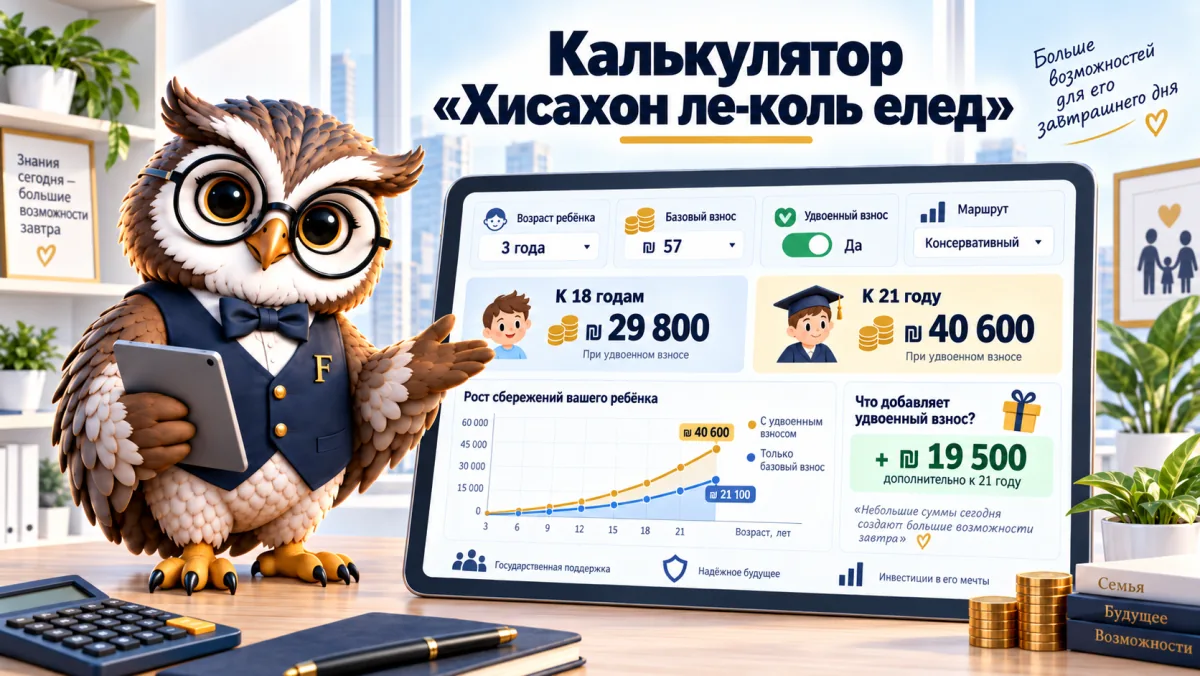 Калькулятор «Сбережение для каждого ребёнка»