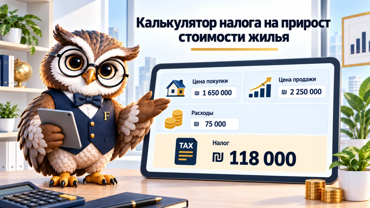 Калькулятор налога на прирост стоимости жилья: сколько вы заплатите при продаже
