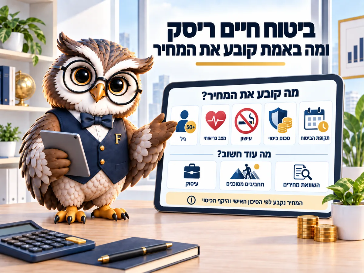 ביטוח חיים ריסק ומה באמת קובע את המחיר