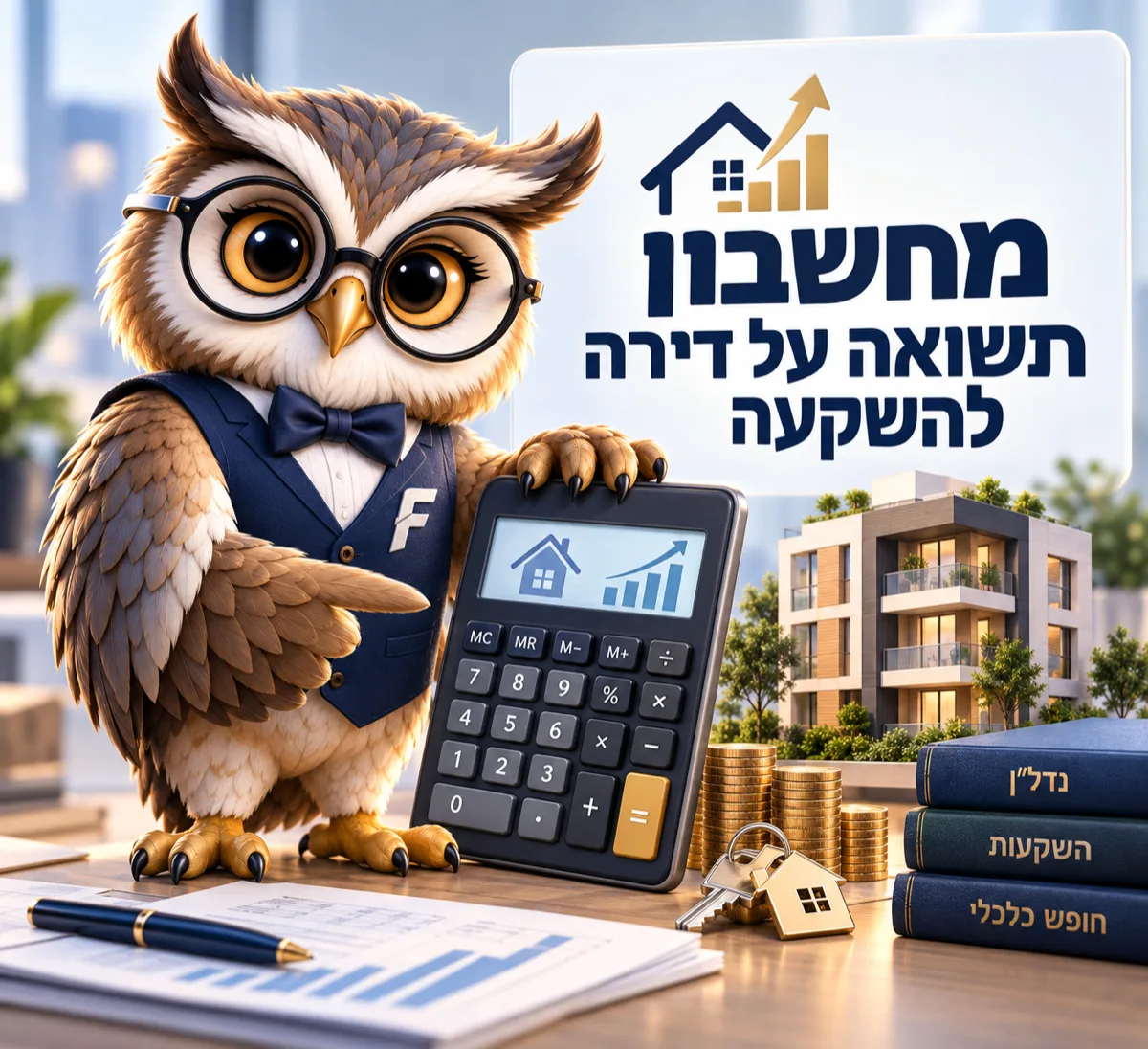 מחשבון תשואה על דירה להשקעה