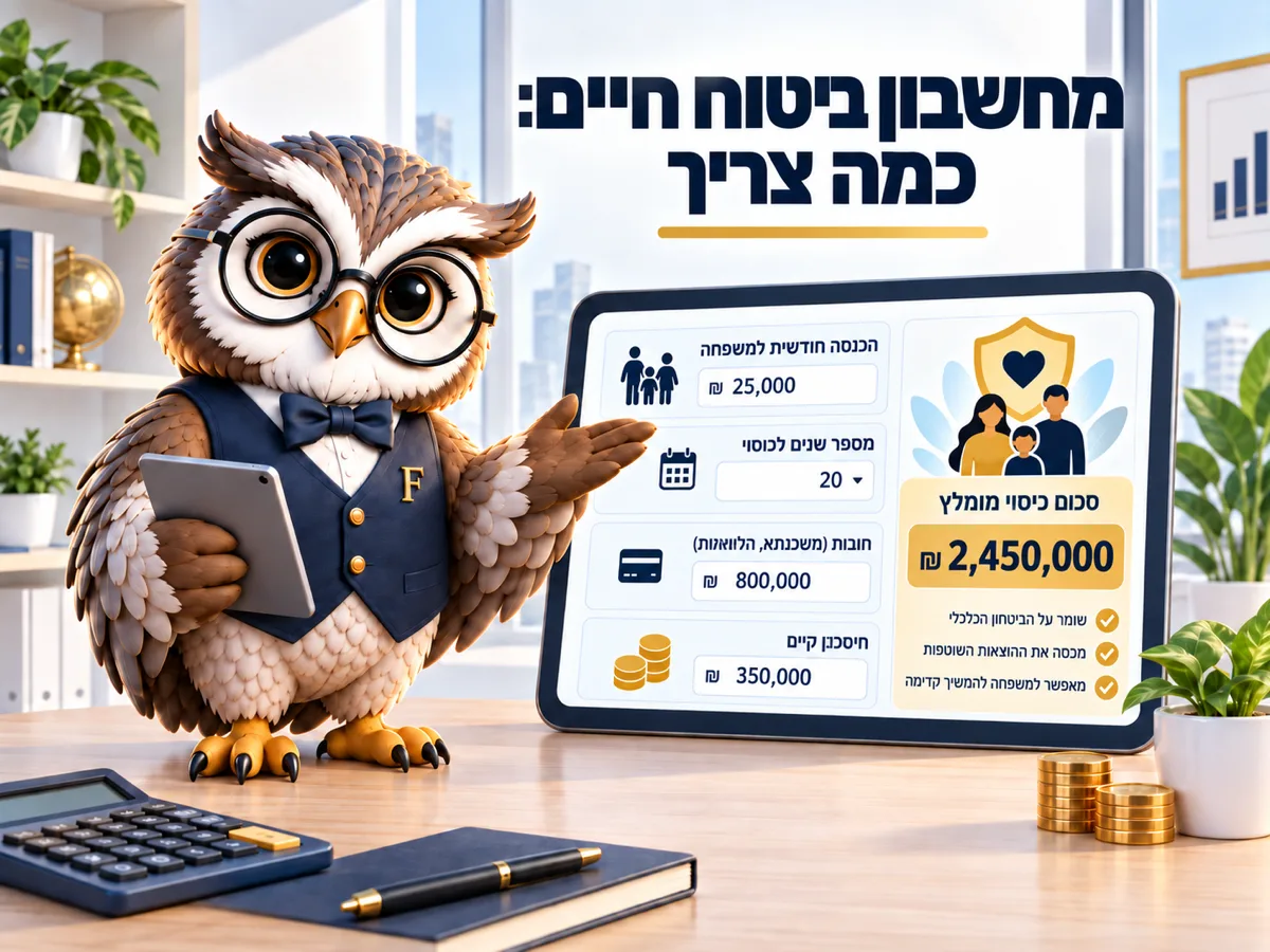 כמה ביטוח חיים צריך