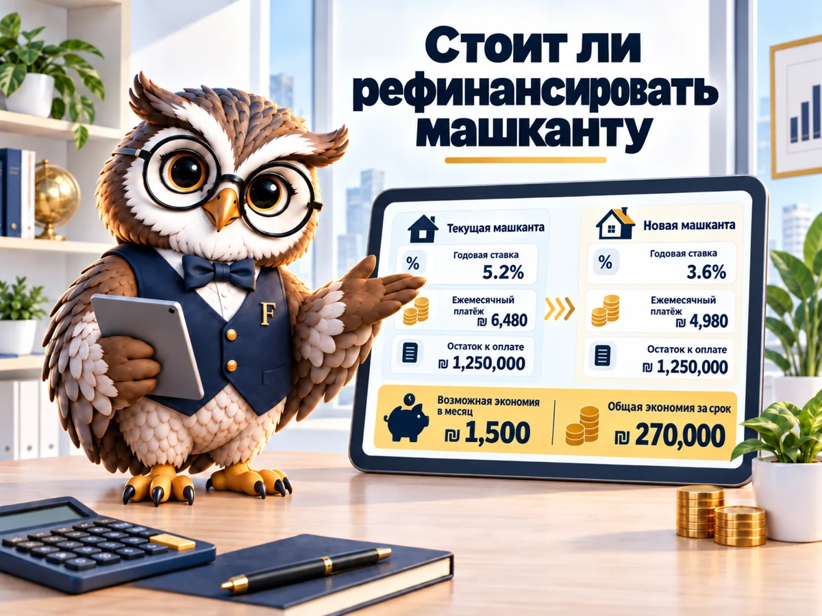 Стоит ли рефинансировать машканту